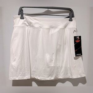 HEAD Women's White Short Skort - Size L